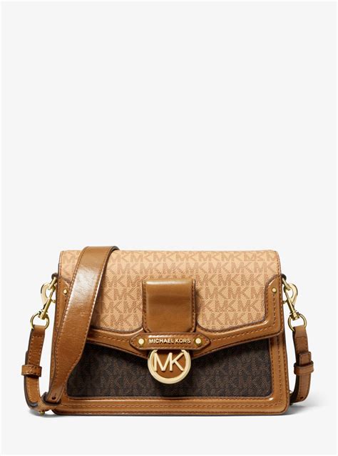 michael kors jessie medium logo and leather shoulder bag|Michael Kors shoulder bag sale.